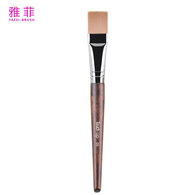 satın al TOUCH UP 05 High-End Ultra Fine Thin Flat Liquid Foundation fırça Sentetik Saç Bakır OEM ODM Üreticisi Çevrimiçi üretim