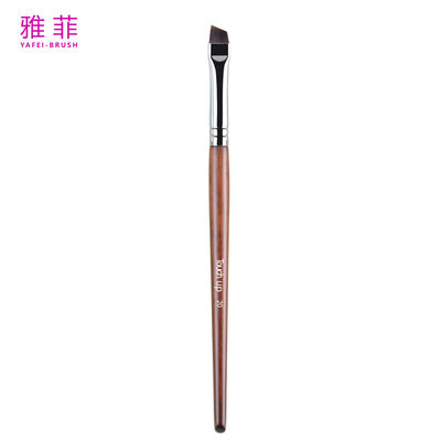 satın al TOUCH UP 20 Custom LOGO Köşeli Eyeliner Kalemi Geniş Düz Vegan Makyaj Fırçası Ahşap Talip Çevrimiçi üretim
