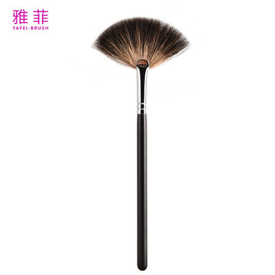 A58 OEM Sabit Fan Şekilli Makyaj fırçası Fine Raccoon Dog Hair Makyaj fırçası
