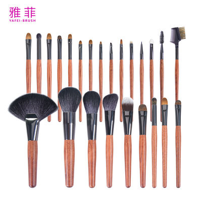 204A14024 24PCS Profesyonel Makyaj Fırçası Set OEM ODM Makyaj Çantası Fabrikası