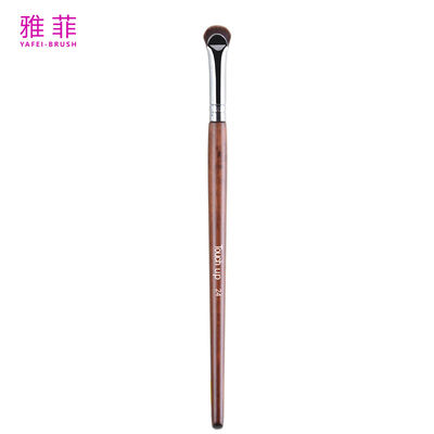 TOUCH UP 24 Profesyonel Ay şeklindeki hassas ultra ince Eyeliner Fırçası Özel Logo ile Sentetik Saç