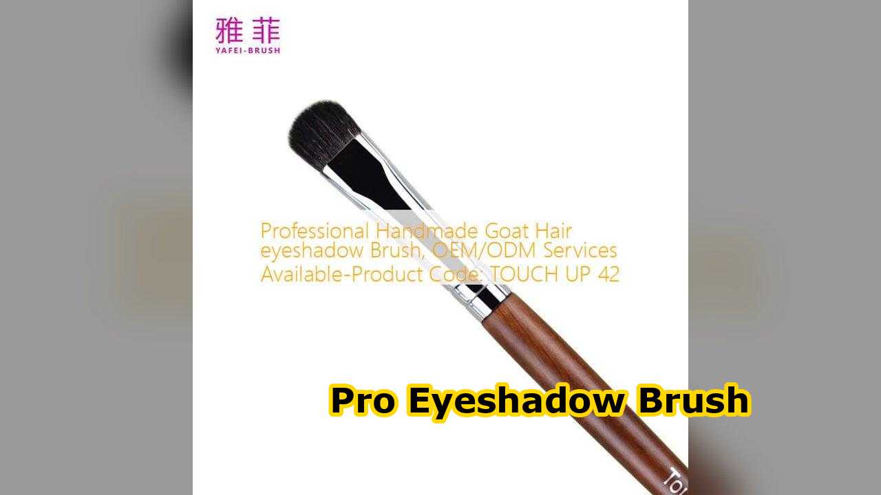 Profesyonel El Yapımı Keçi Kılı Fırça, OEM/ODM Hizmetleri Mevcuttur - Ürün Kodu: TOUCH UP 42